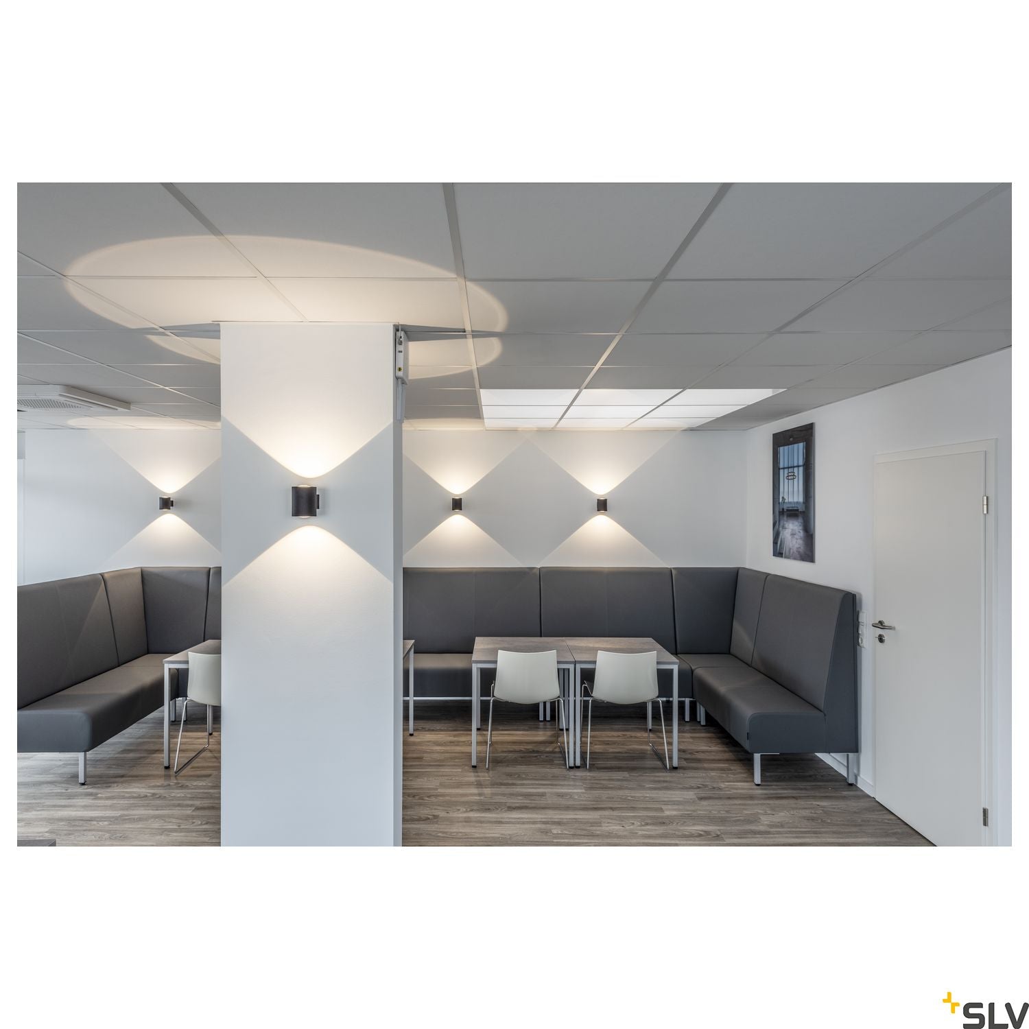 SLV OCULUS UP/DOWN WL Indoor LED wall-mounted light black 2000-3000K 1004670