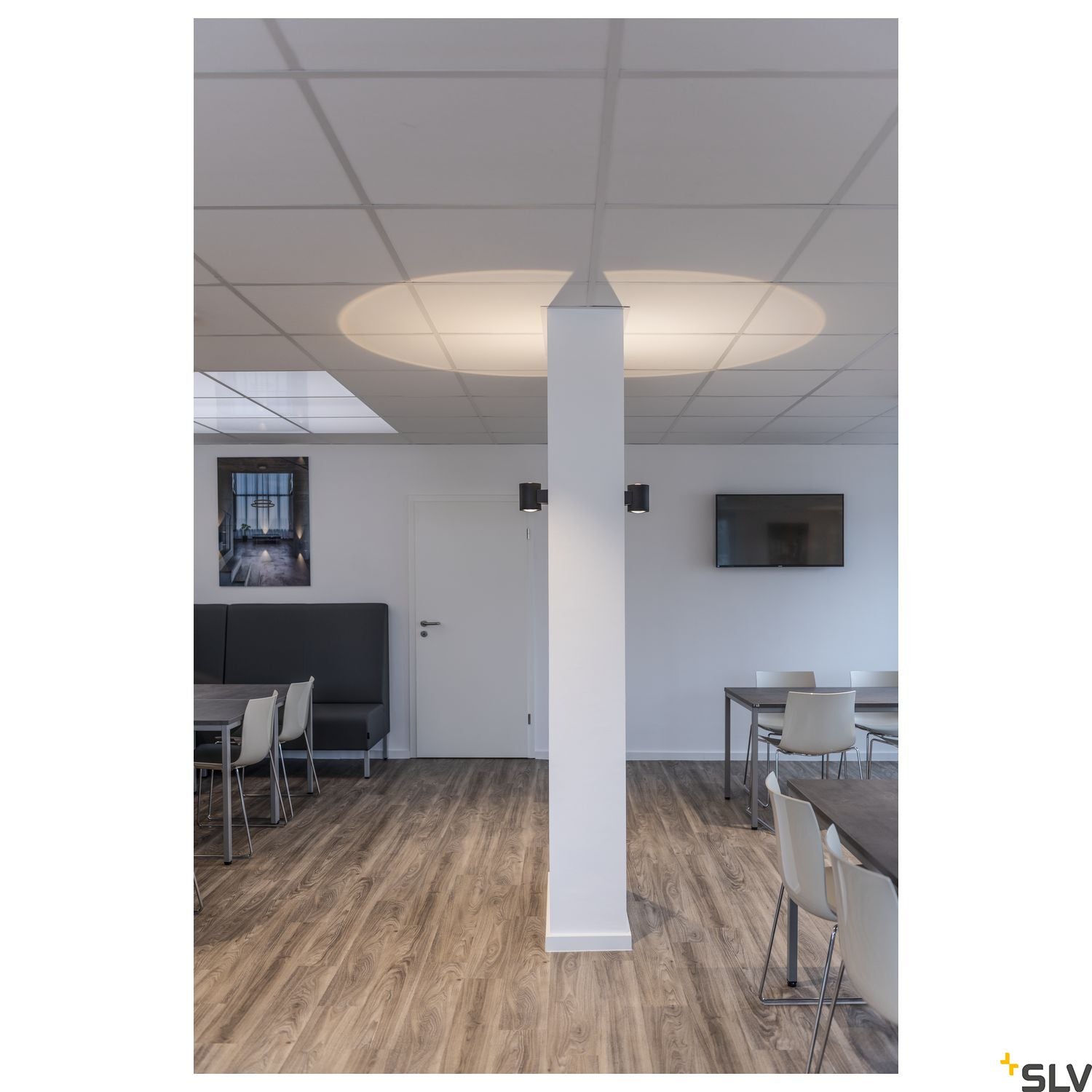 SLV OCULUS UP/DOWN WL Indoor LED wall-mounted light black 2000-3000K 1004670
