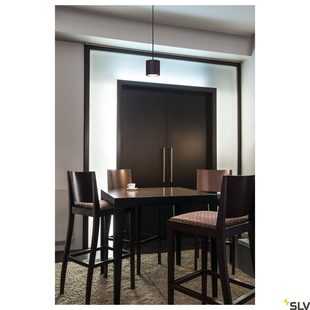 SLV OCULUS PD Indoor LED pendant light single black DIM-TO-WARM 2000-3000K 1004672