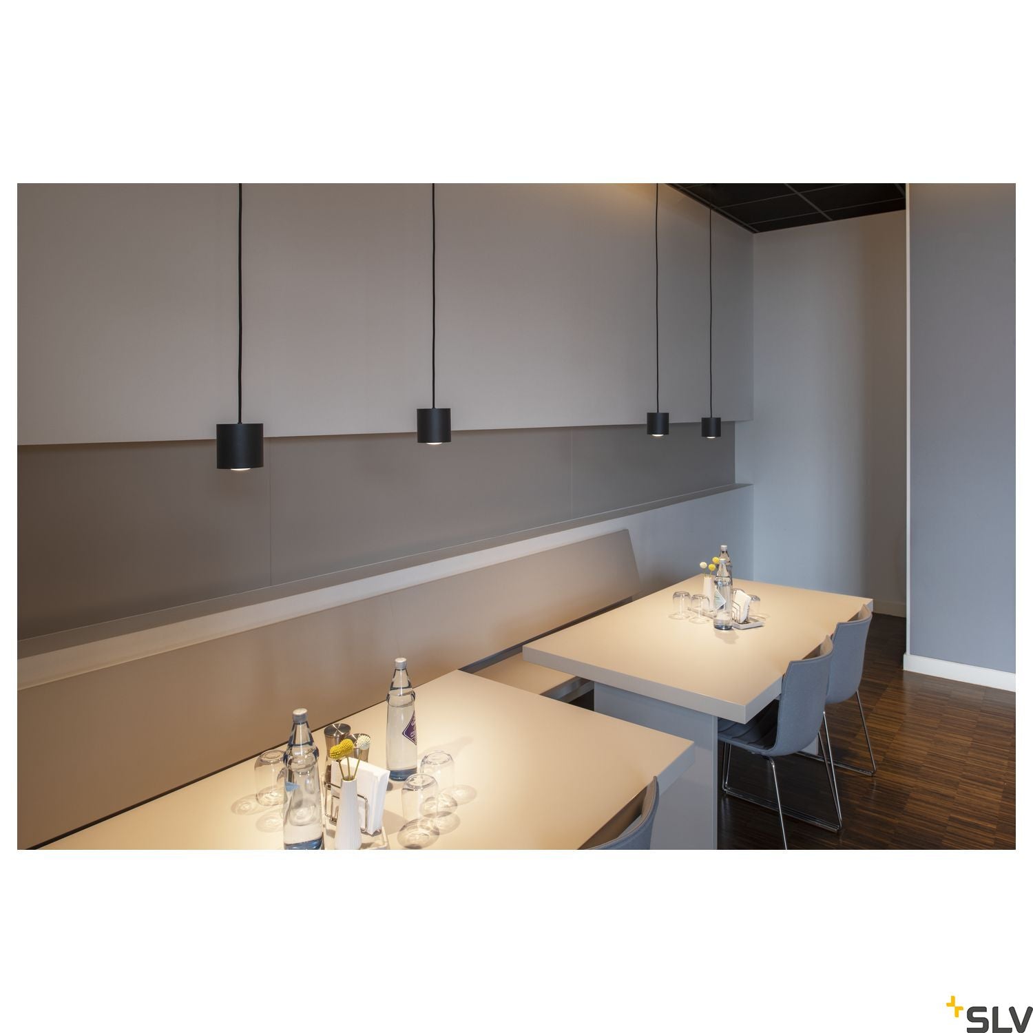 SLV OCULUS PD Indoor LED pendant light single black DIM-TO-WARM 2000-3000K 1004672