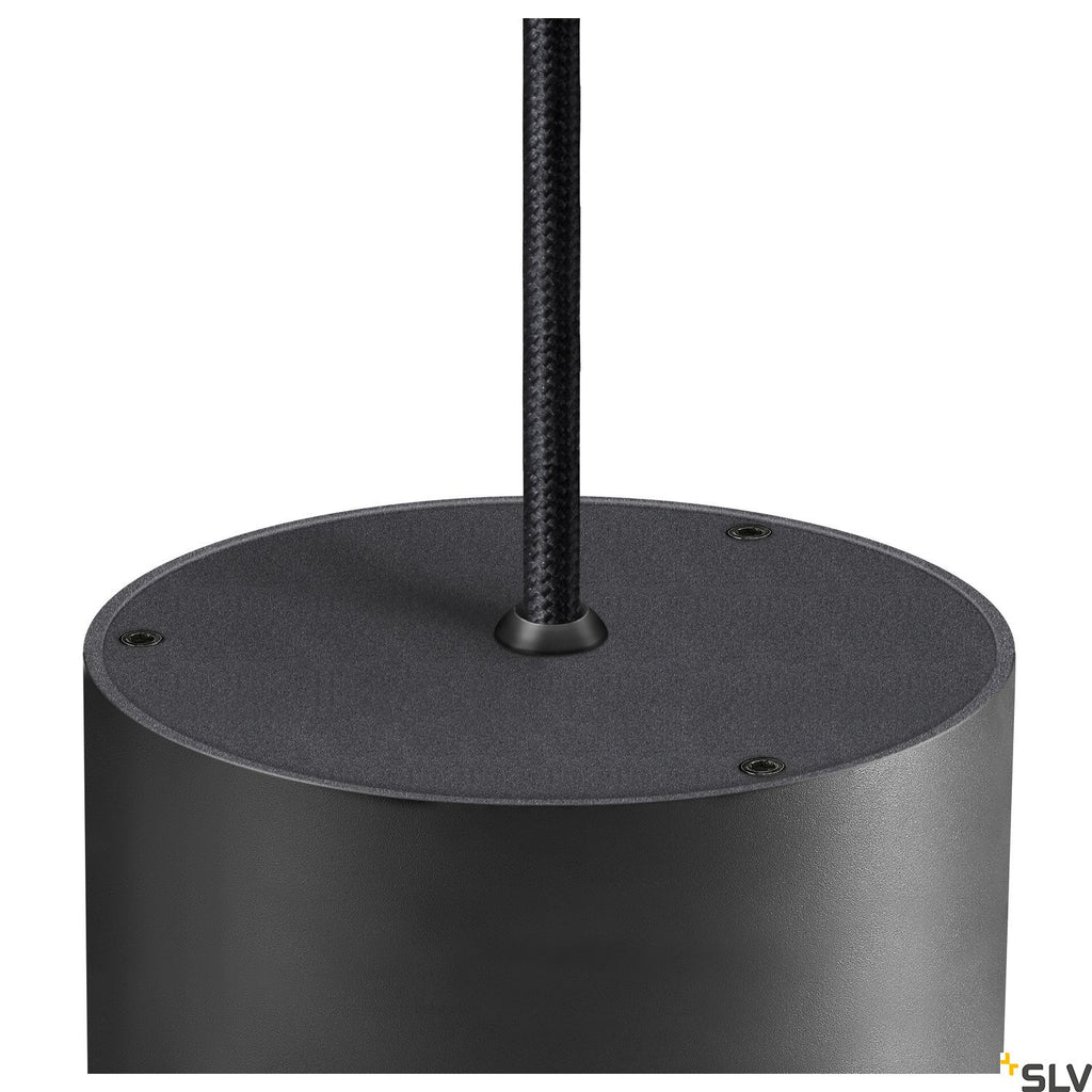 SLV OCULUS PD Indoor LED pendant light single black DIM-TO-WARM 2000-3000K 1004672