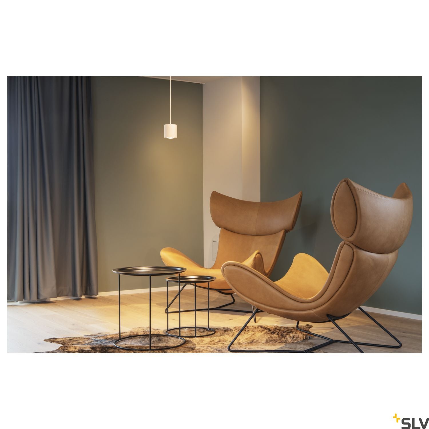 SLV OCULUS PD Indoor LED pendant light single white DIM-TO-WARM 2000-3000K 1004673