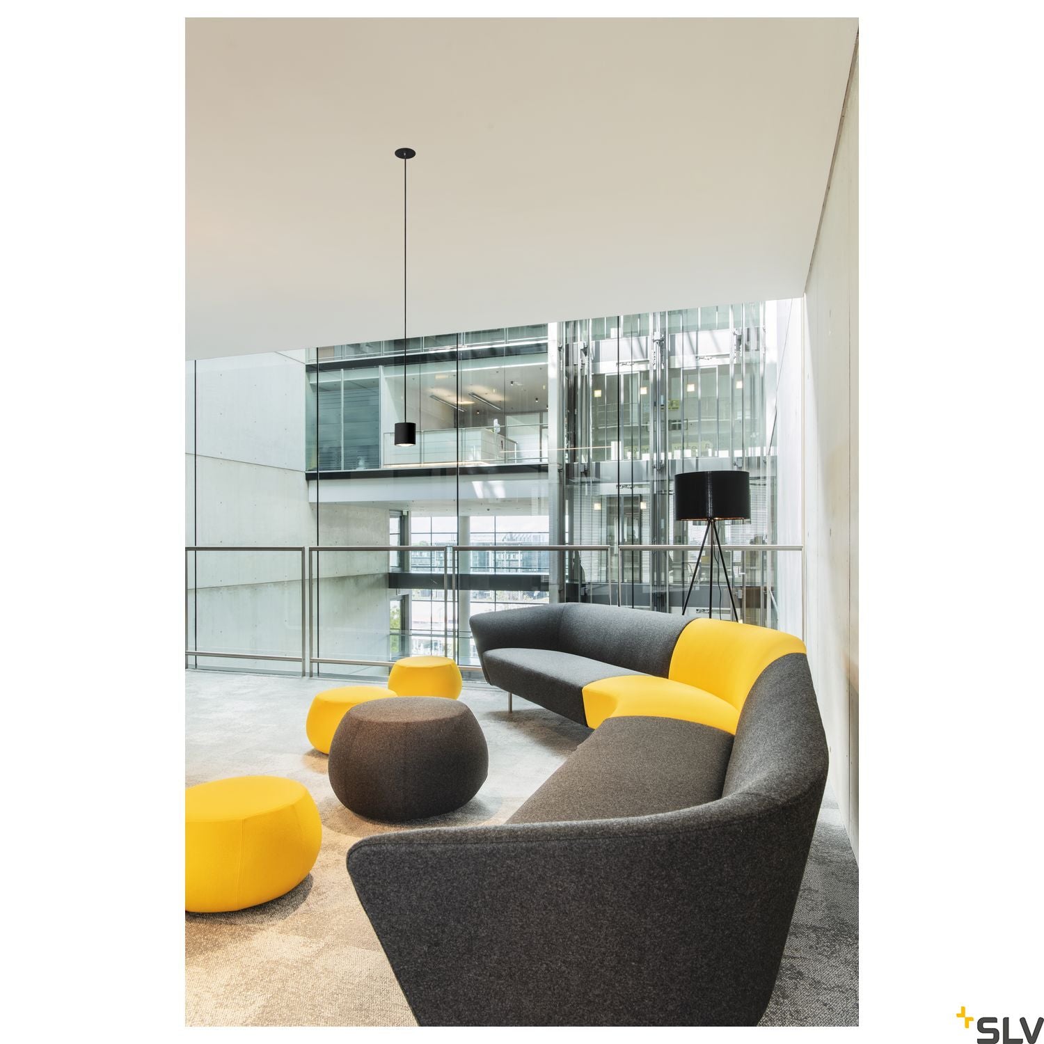 SLV OCULUS PD Indoor LED pendant light single black DIM-TO-WARM 2000-3000K 1004672