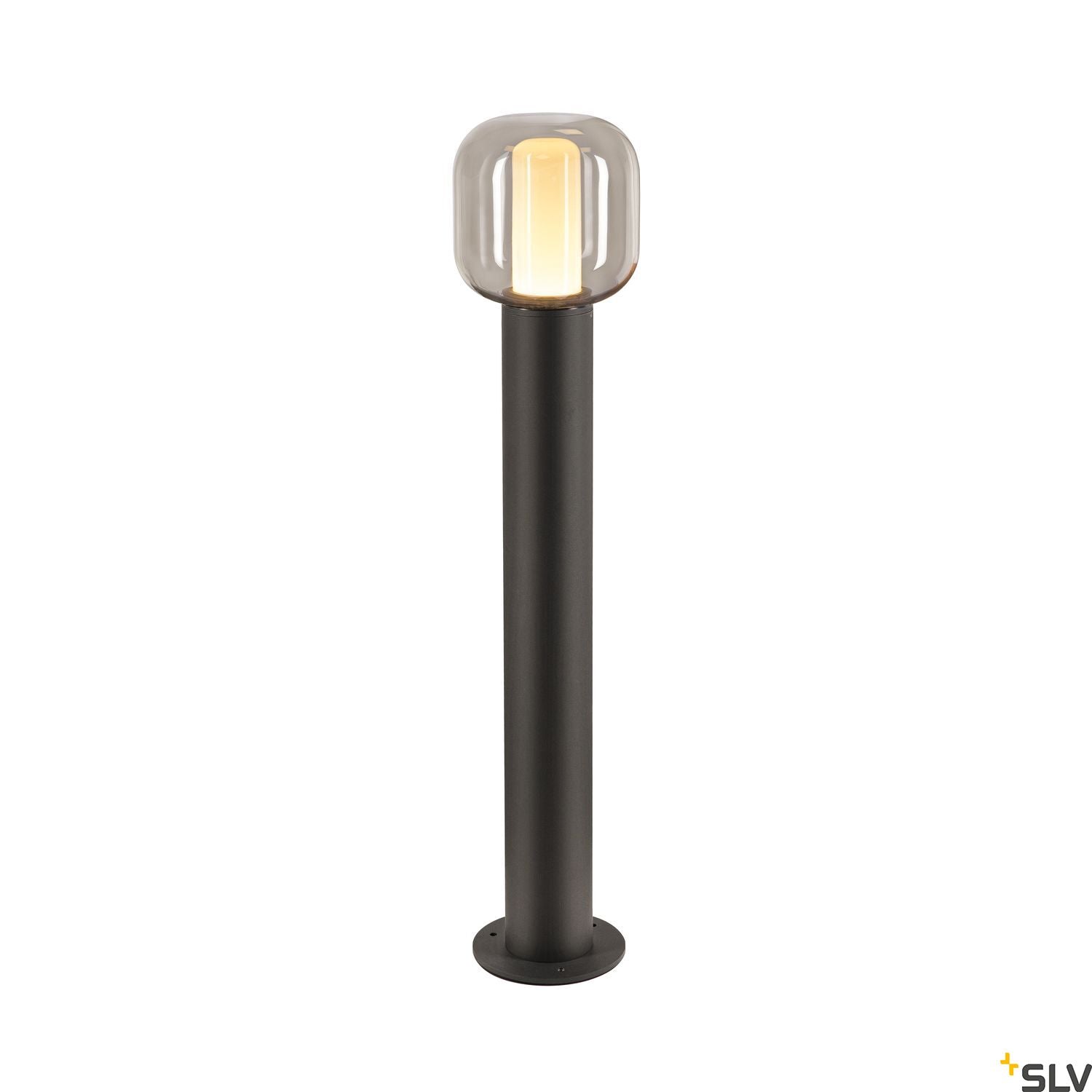 SLV OVALISK 75 FL Outdoor LED free-standing light anthracite CCT switch 3000/4000K 1004680
