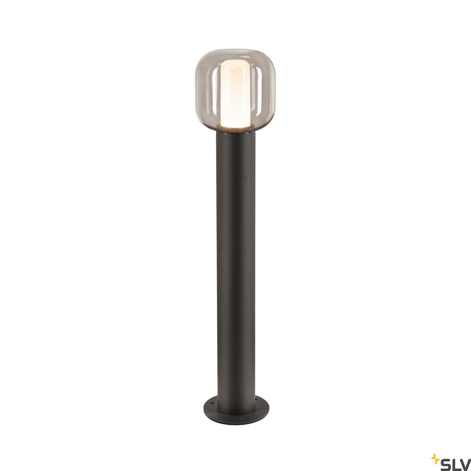 SLV OVALISK 75 FL Outdoor LED free-standing light anthracite CCT switch 3000/4000K 1004680