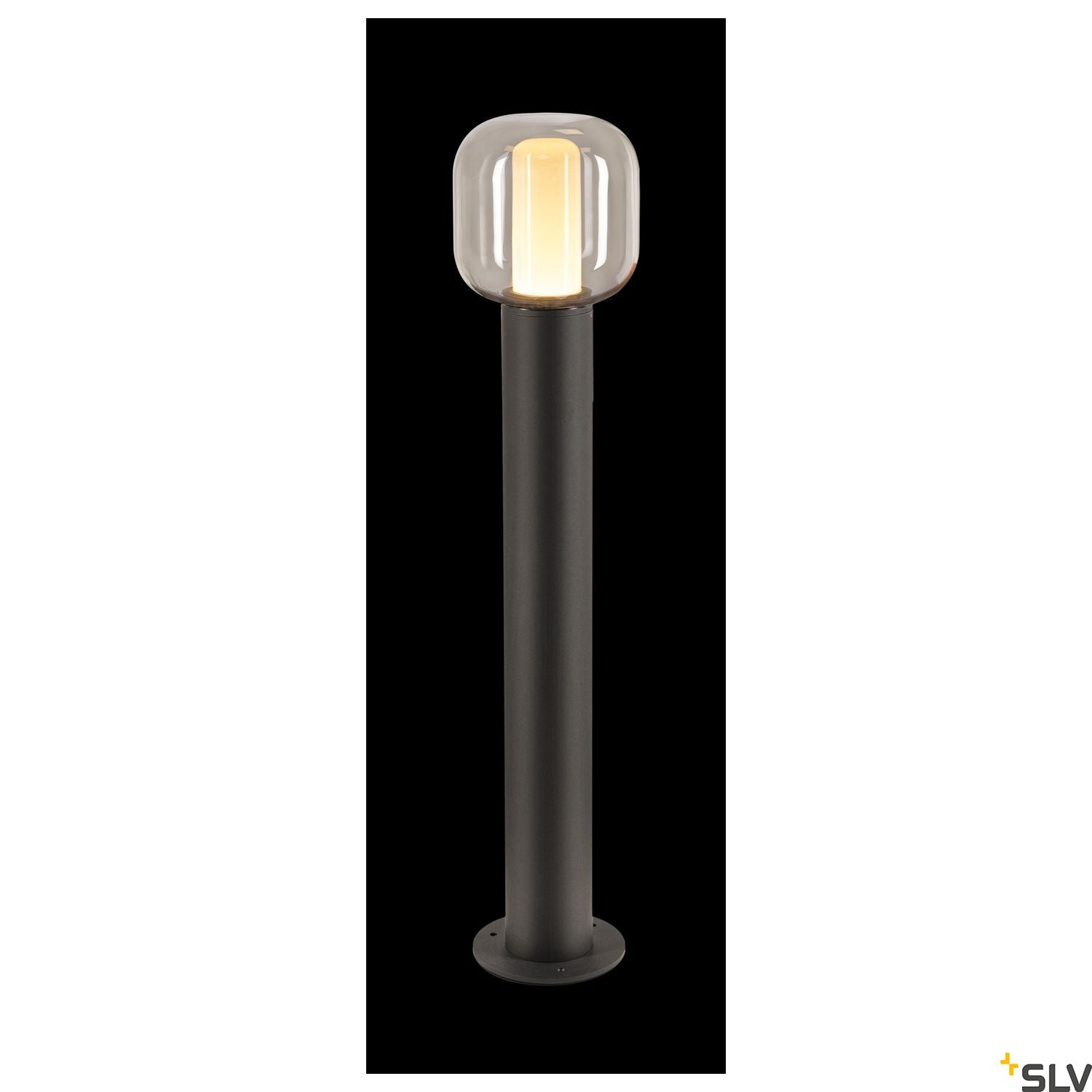 SLV OVALISK 75 FL Outdoor LED free-standing light anthracite CCT switch 3000/4000K 1004680