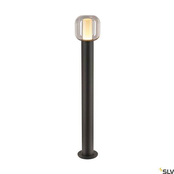 SLV OVALISK 100 FL Outdoor LED free-standing light anthracite CCT switch 3000/4000K 1004681