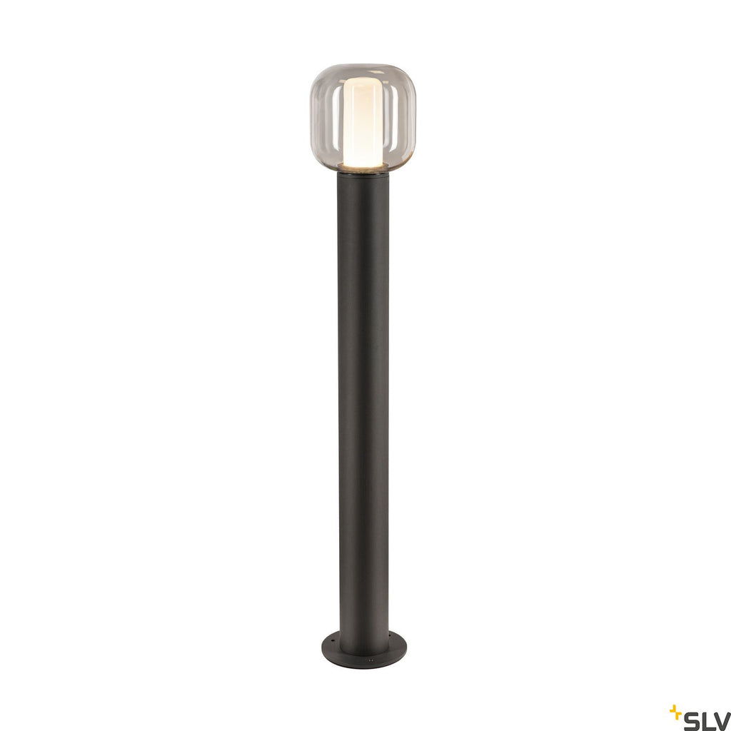 SLV OVALISK 100 FL Outdoor LED free-standing light anthracite CCT switch 3000/4000K 1004681