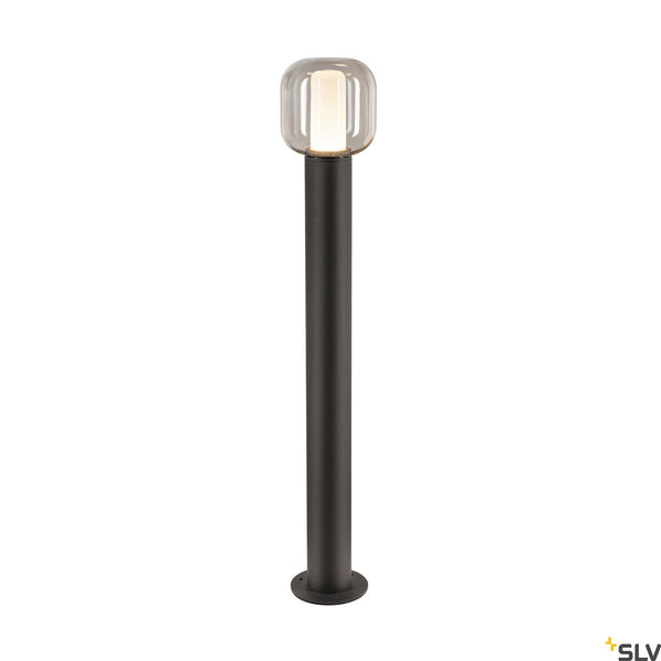 SLV OVALISK 100 FL Outdoor LED free-standing light anthracite CCT switch 3000/4000K 1004681