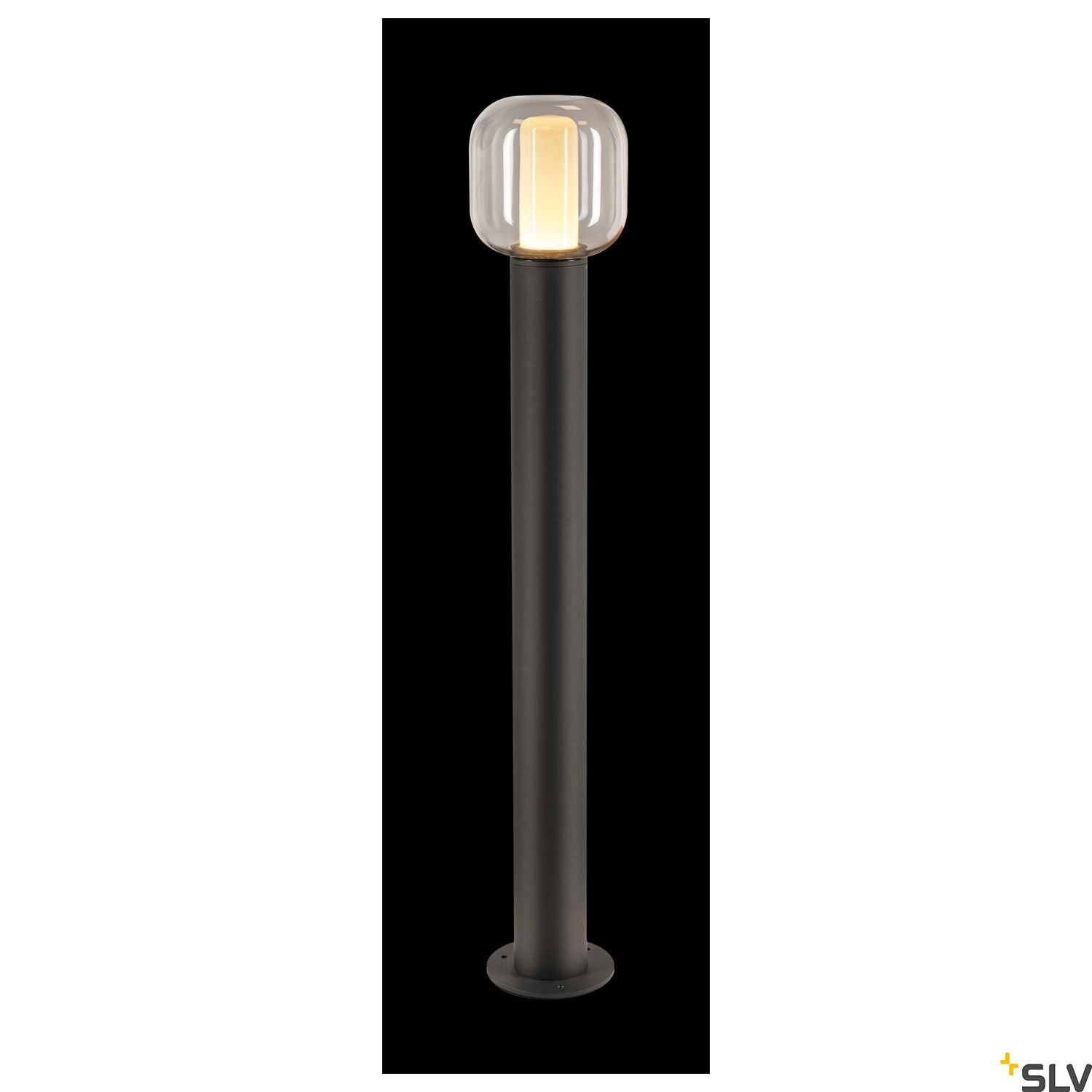 SLV OVALISK 100 FL Outdoor LED free-standing light anthracite CCT switch 3000/4000K 1004681