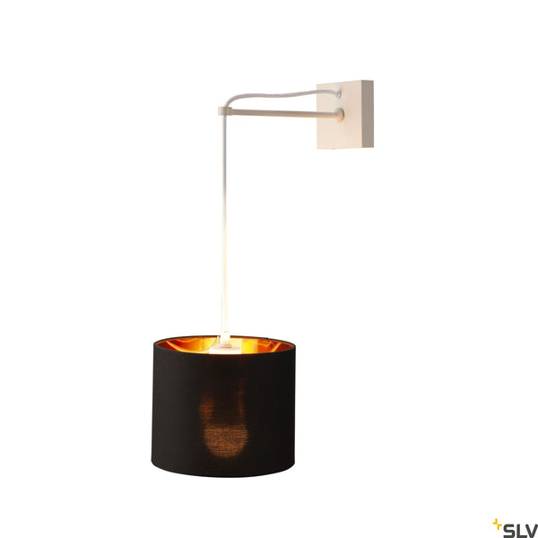 SLV FENDA lamp shade, D300/ H200, black/copper 155592