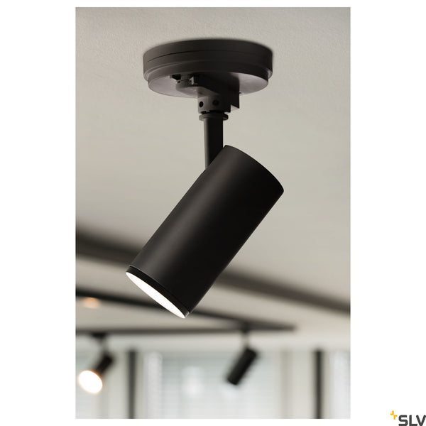 SLV 3~ NUMINOS PHASE M 3 phase system light black/black 3000K 60° 1004468