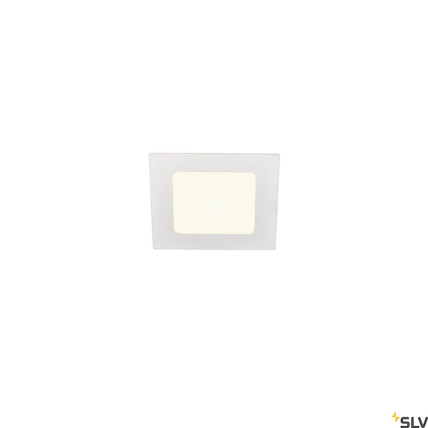 SLV SENSER 12 DL Indoor LED recessed ceiling light square white 4000K 1004697