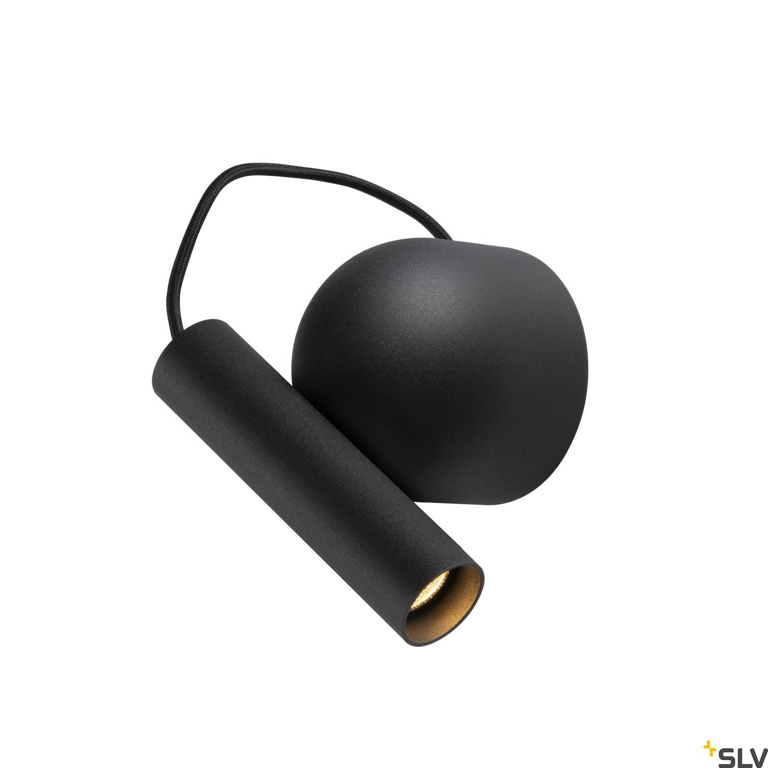 SLV KARPO MAGN WL Indoor LED wall-mounted light black 3000K 1004706