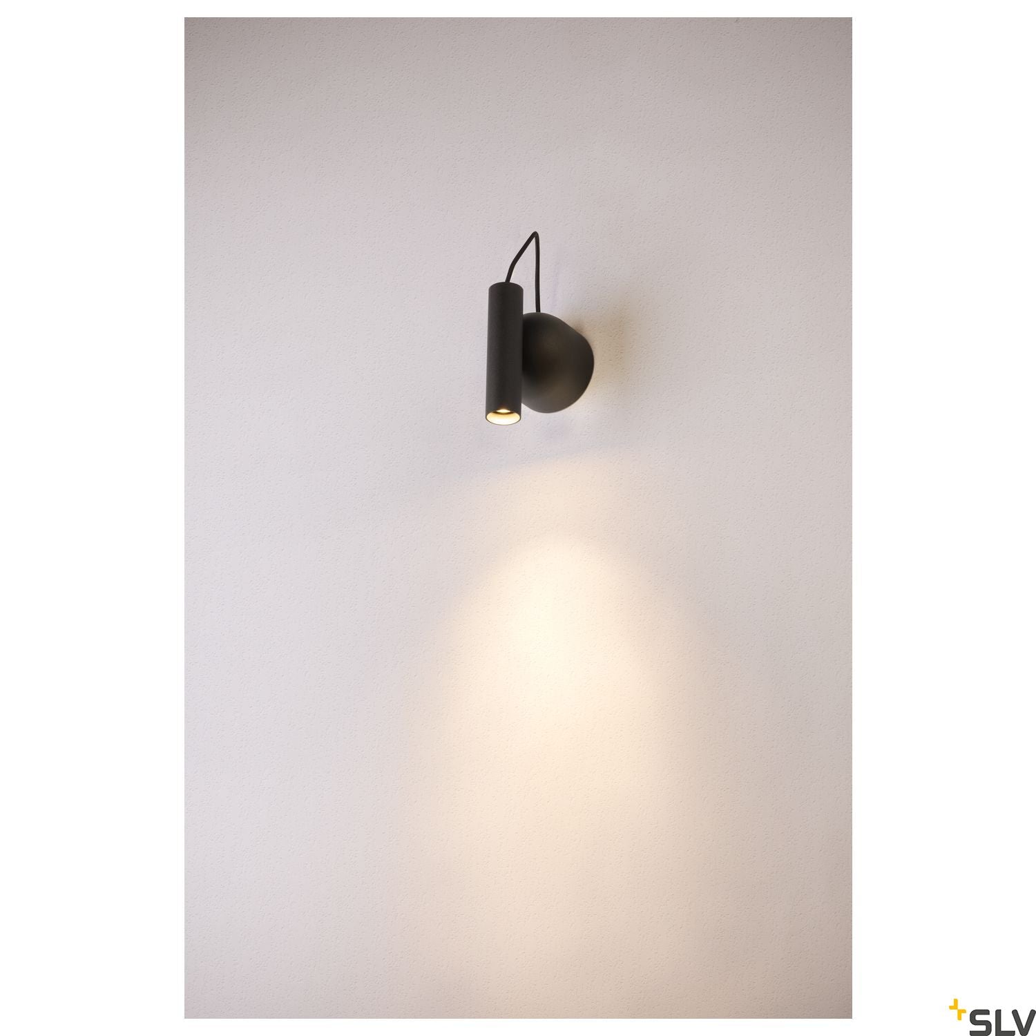 SLV KARPO MAGN WL Indoor LED wall-mounted light black 3000K 1004706