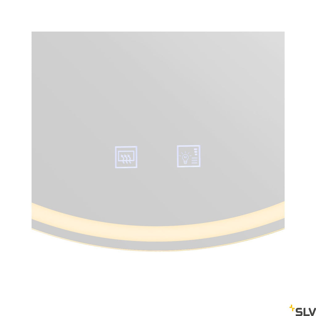 SLV TRUKKO WL Indoor LED wall-mounted light round aluminium 1004731