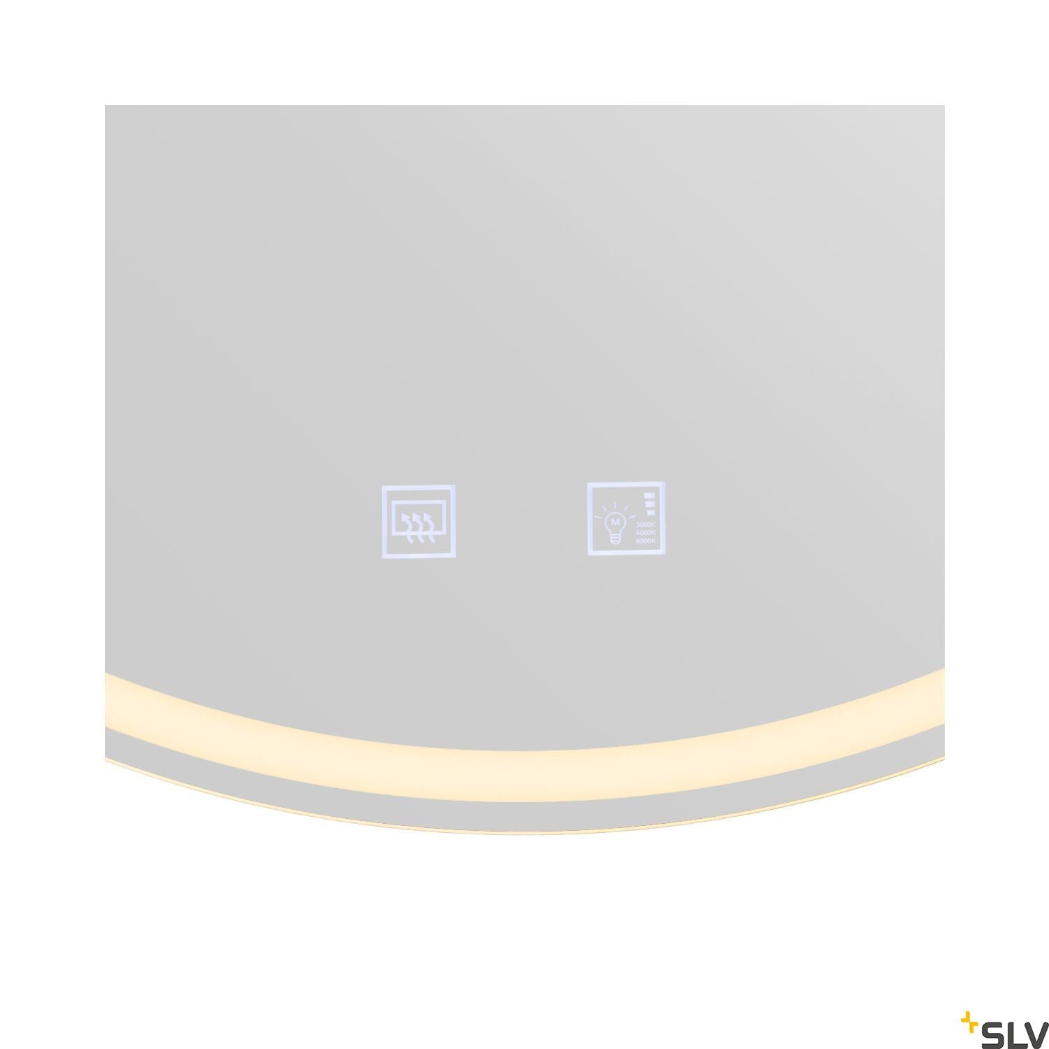 SLV TRUKKO WL Indoor LED wall-mounted light round aluminium 1004731