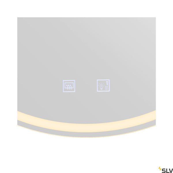 SLV TRUKKO WL Indoor LED wall-mounted light round aluminium 1004731