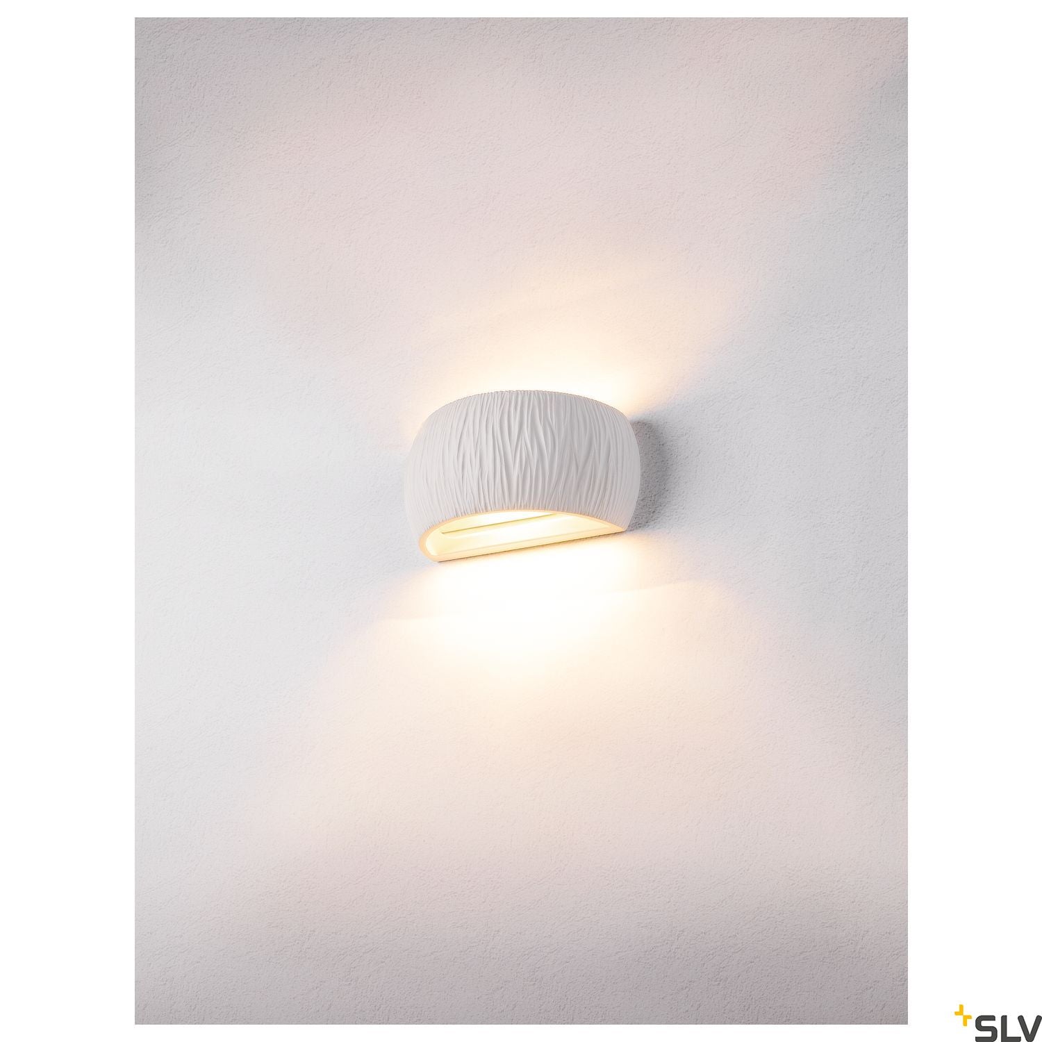 SLV PLASTRA WL CURVED CURTAIN Indoor wall-mounted light QT-DE12 white 1004732