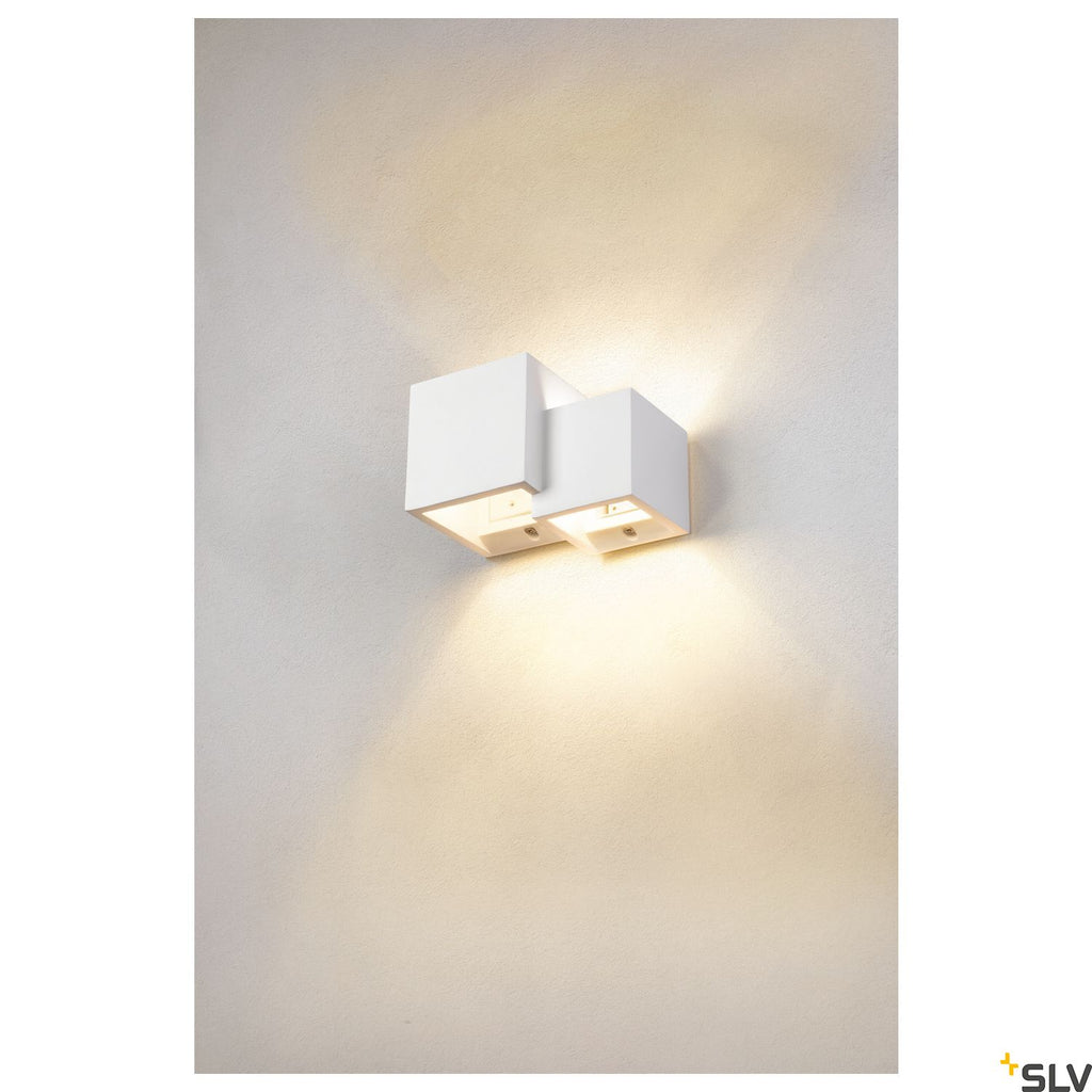 SLV PLASTRA WL CUBES Indoor wall-mounted light QT14 white 1004733