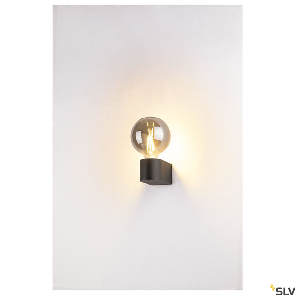 SLV FITU CUBE WL Indoor wall-mounted light E27 black 1004738