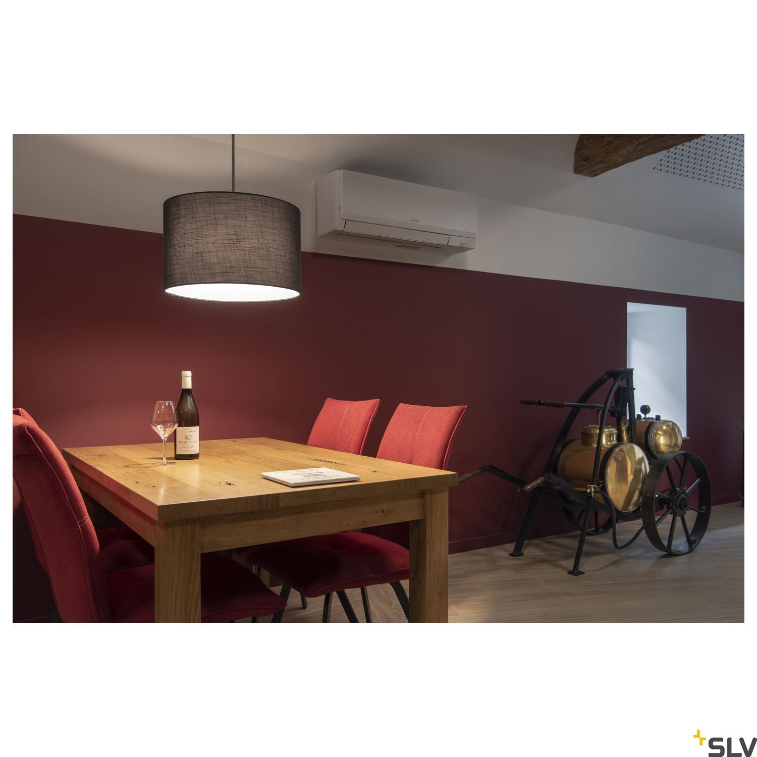 SLV FITU ceiling rose black 1004744