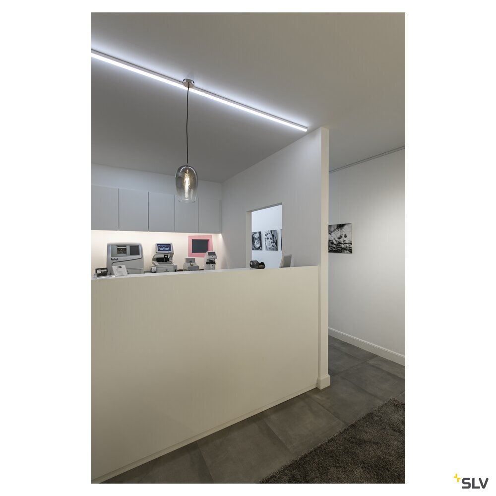 SLV PANTILO OVAL PD, E27 pendant light, chrome 1006398