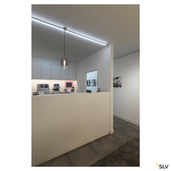 SLV PANTILO OVAL PD, E27 pendant light, chrome 1006398