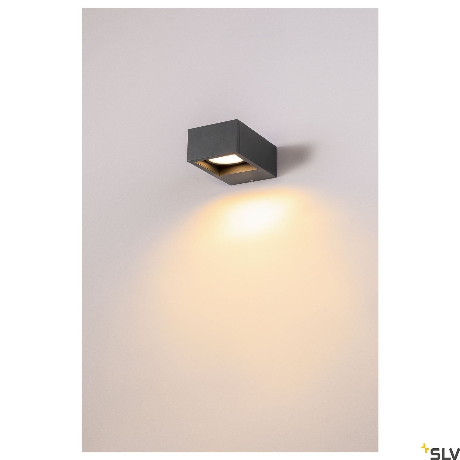SLV ESKINA FRAM WL Outdoor LED wall-mounted light anthracite CCT switch 3000/4000K 1004747