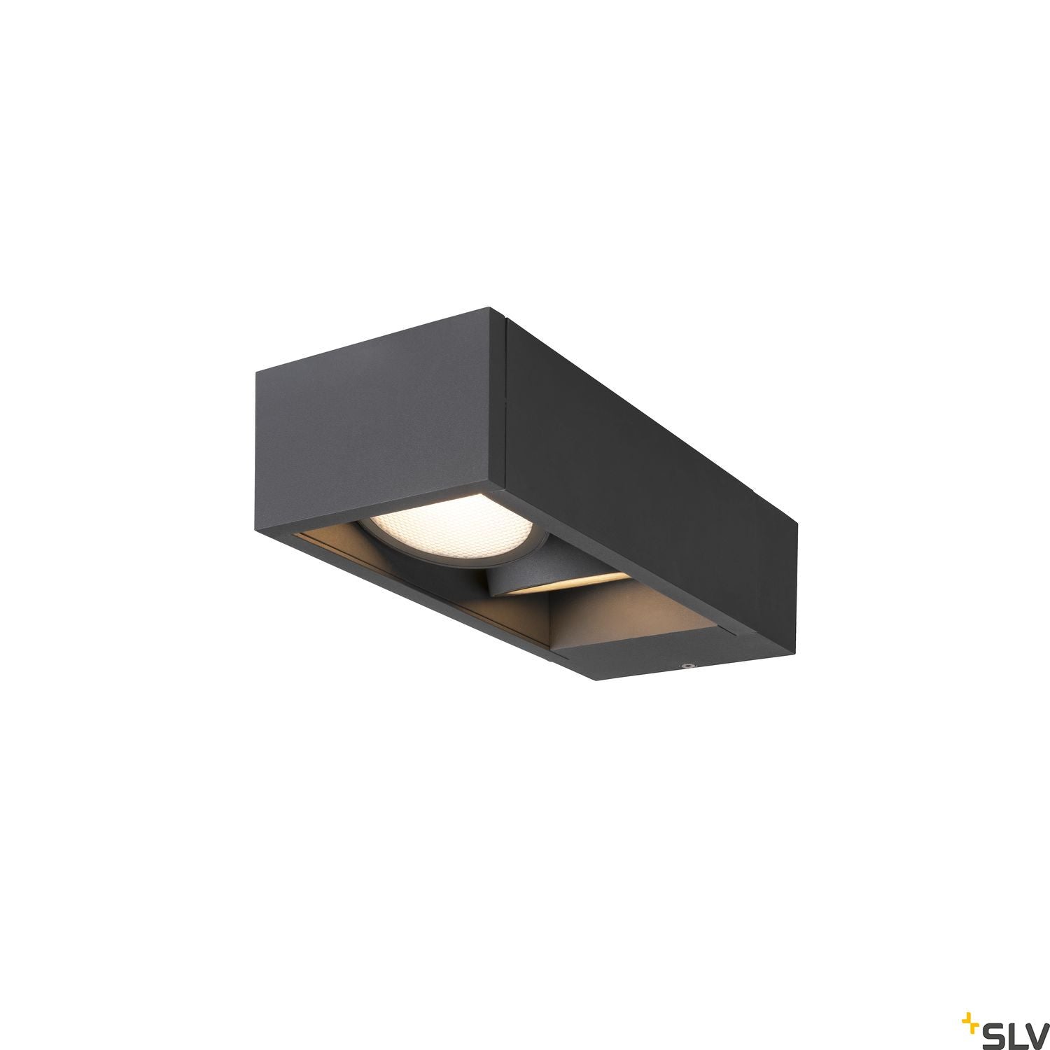SLV ESKINA FRAME WL Outdoor LED wall-mounted light double anthracite CCT switch 3000/4000K 1004748