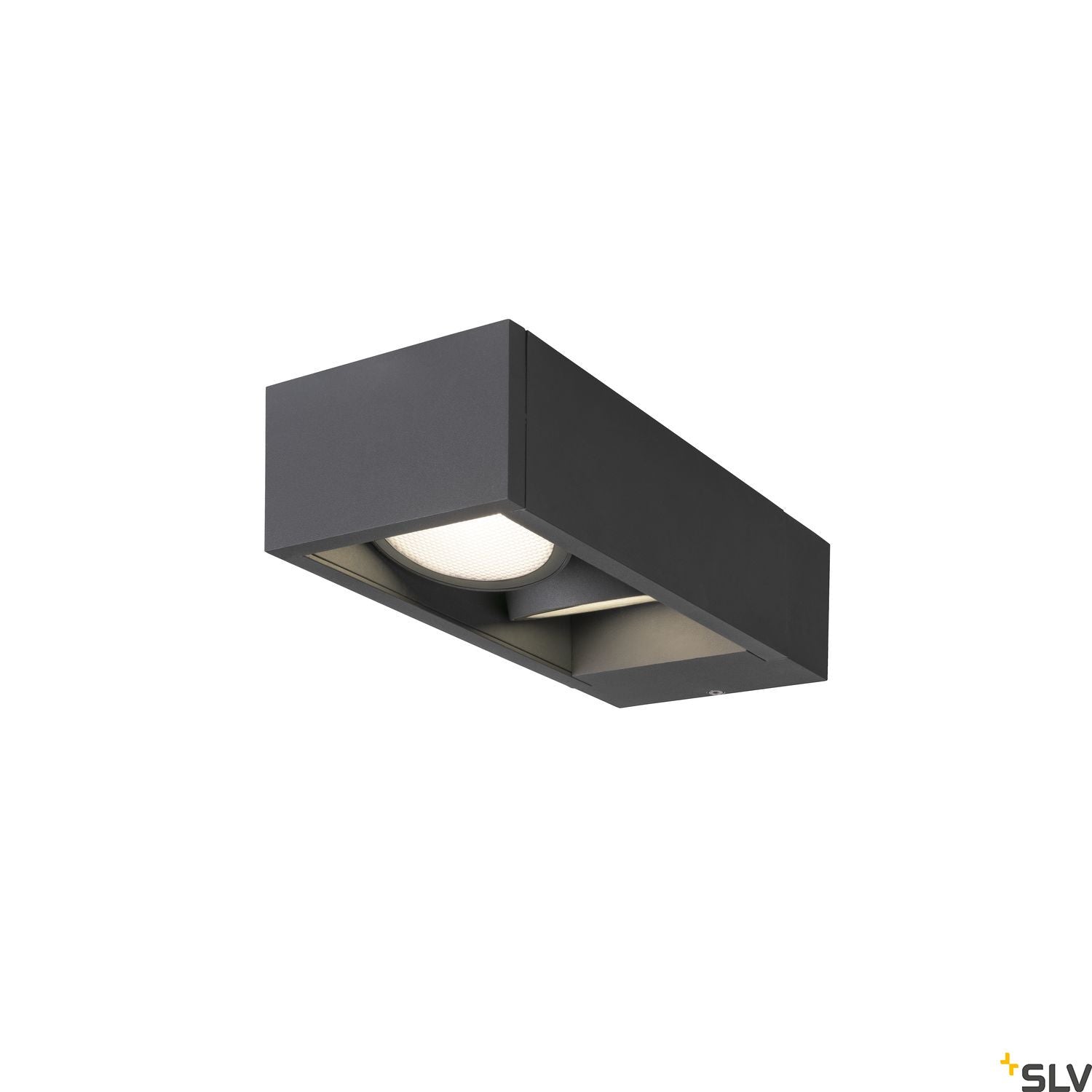 SLV ESKINA FRAME WL Outdoor LED wall-mounted light double anthracite CCT switch 3000/4000K 1004748
