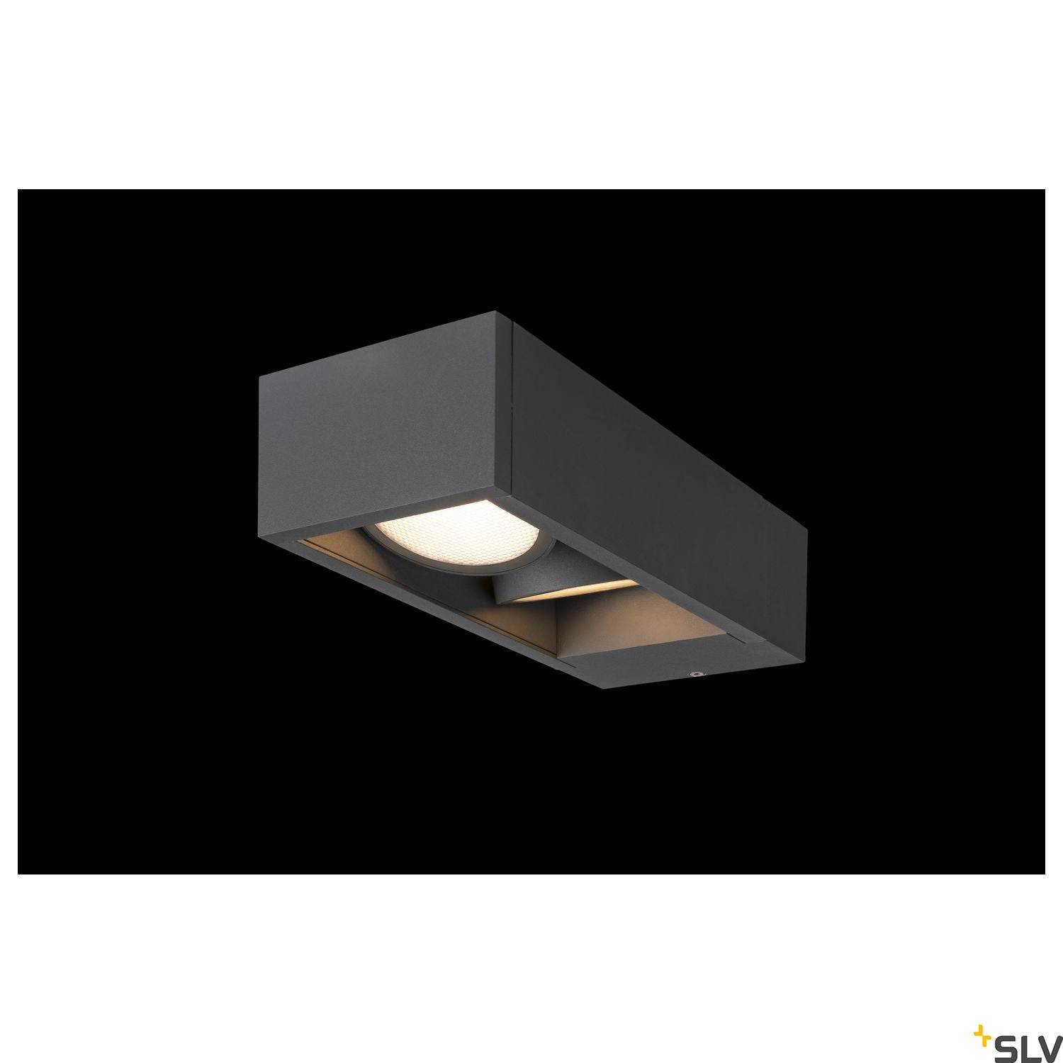 SLV ESKINA FRAME WL Outdoor LED wall-mounted light double anthracite CCT switch 3000/4000K 1004748