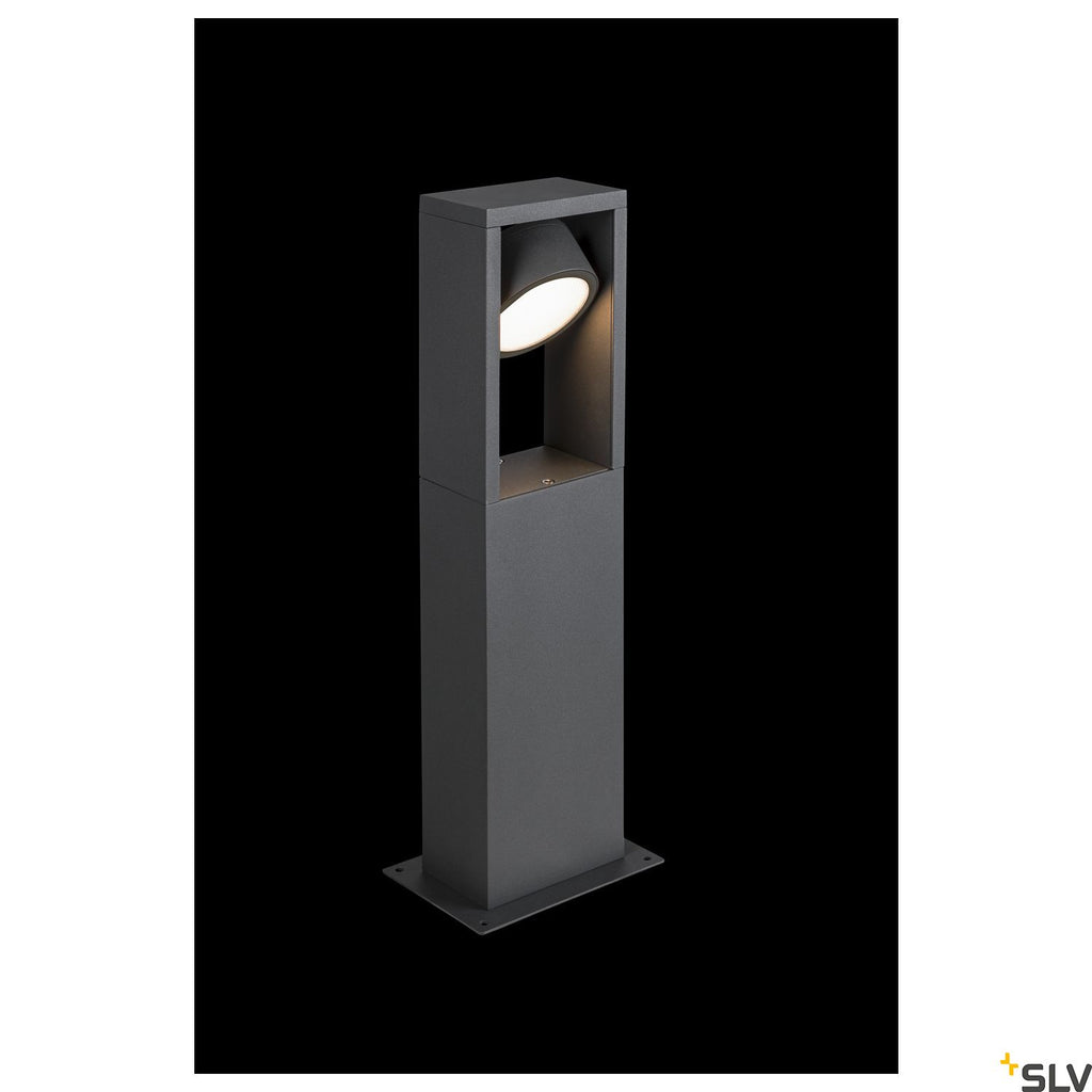 SLV ESKINA FRAME 45 WL Outdoor LED wall-mounted light single anthracite CCT switch 3000/4000K 1004749