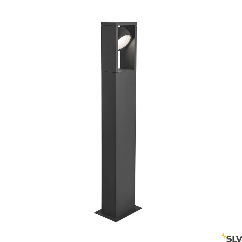 SLV ESKINA FRAME 75 FL Outdoor LED free-standing light single anthracite CCT switch 3000/4000K 1004750