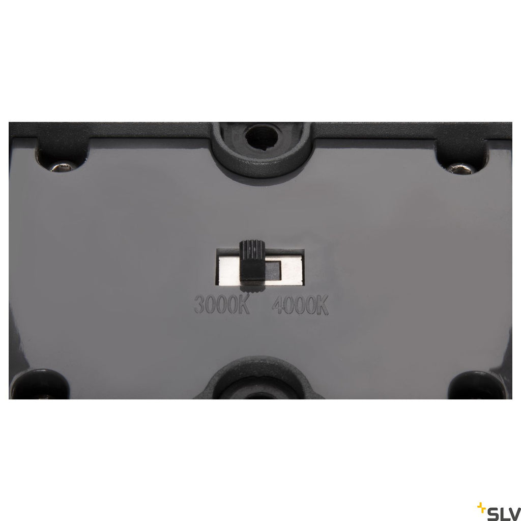 SLV ESKINA FRAME 75 FL Outdoor LED free-standing light single anthracite CCT switch 3000/4000K 1004750