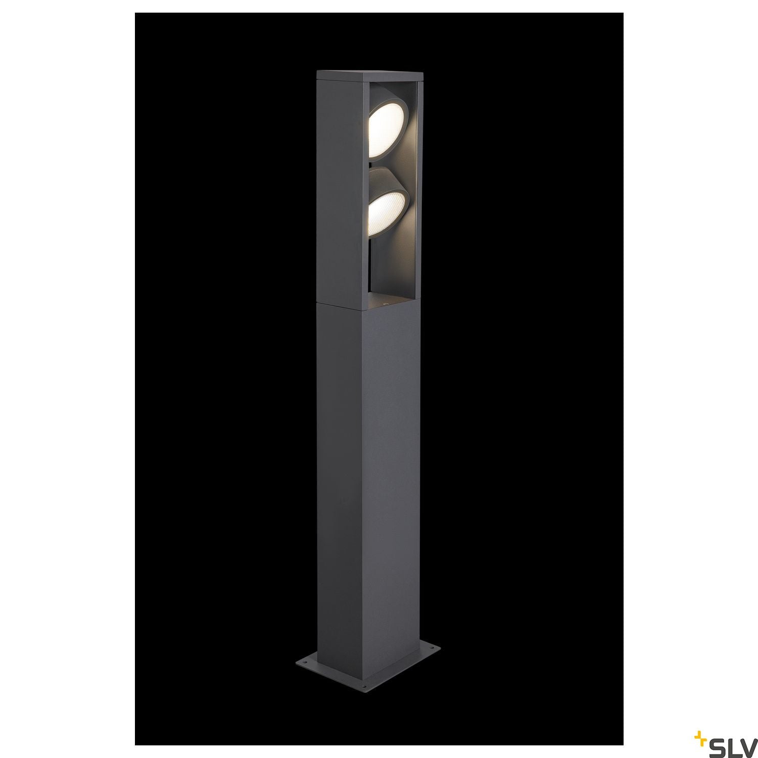 SLV ESKINA FRAME 75 FL Outdoor LED free-standing light double anthracite CCT switch 3000/4000K 1004751