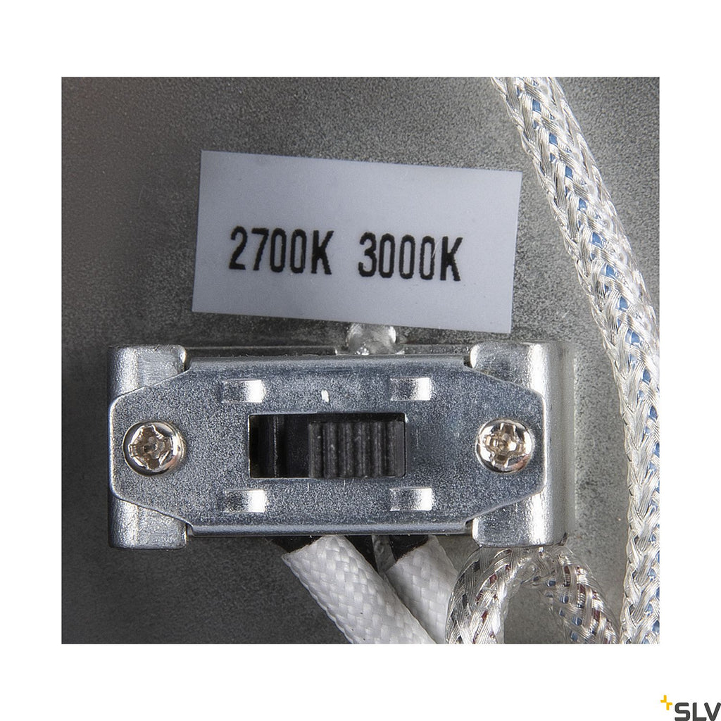 SLV ONE 60 PD PHASE UP/DOWN Indoor LED pendant light black CCT switch 2700/3000K 1004760