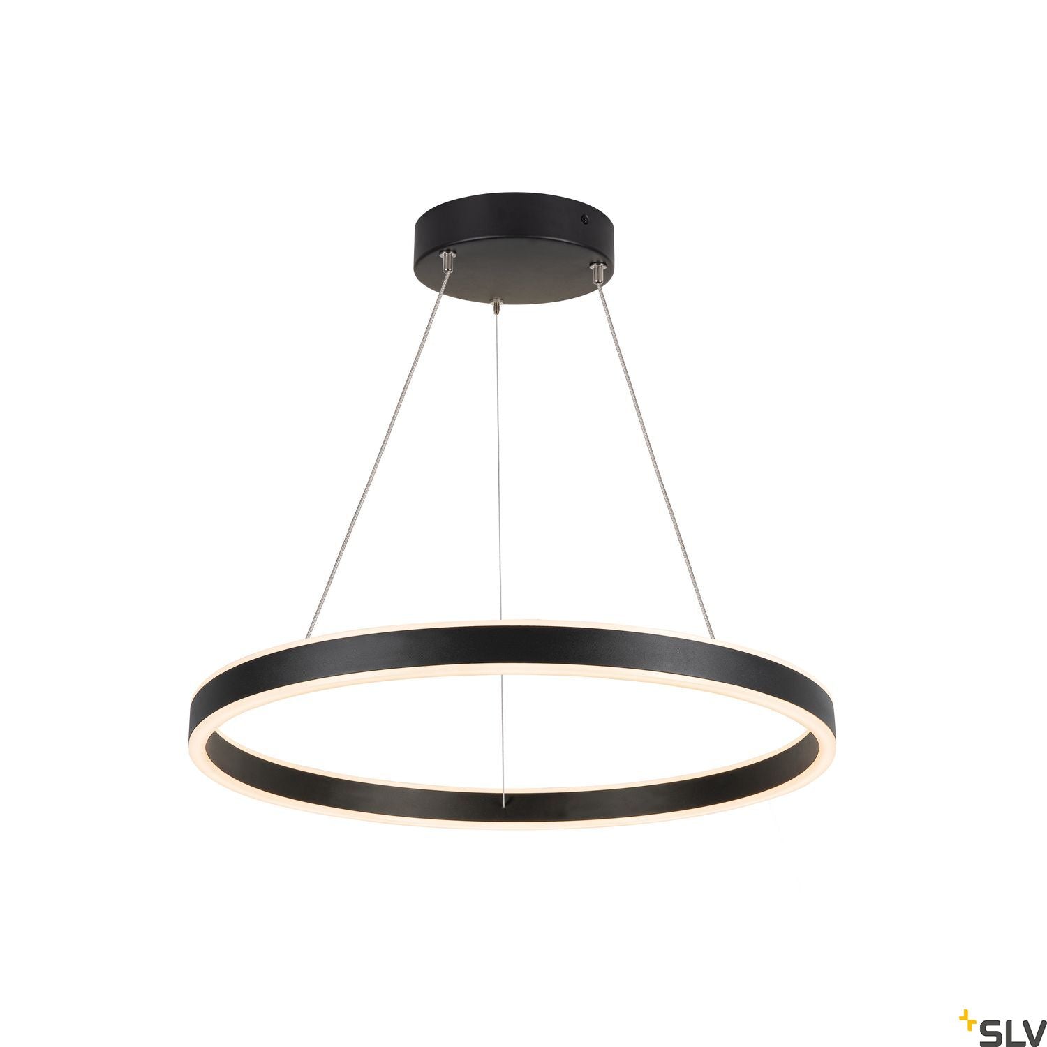 SLV ONE 60 PD DALI UP/DOWN Indoor LED pendant light black CCT switch 2700/3000K 1004761