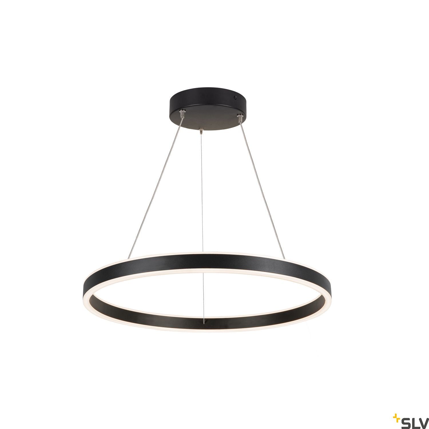 SLV ONE 60 PD DALI UP/DOWN Indoor LED pendant light black CCT switch 2700/3000K 1004761