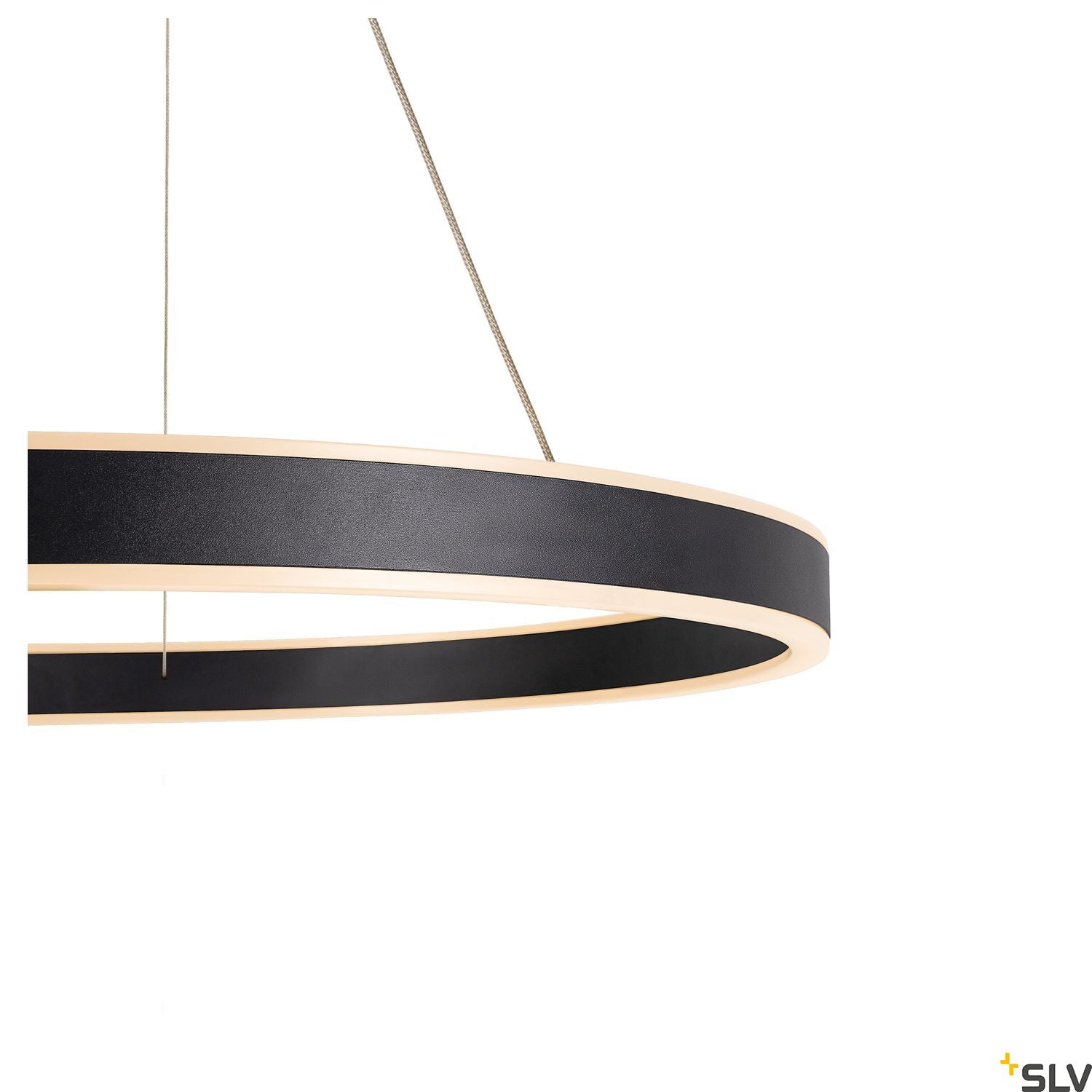 SLV ONE 60 PD DALI UP/DOWN Indoor LED pendant light black CCT switch 2700/3000K 1004761
