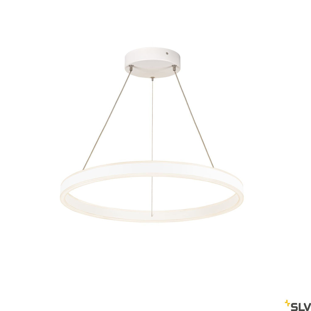 SLV ONE 60 PD DALI UP/DOWN Indoor LED pendant light white CCT switch 2700/3000K 1004762