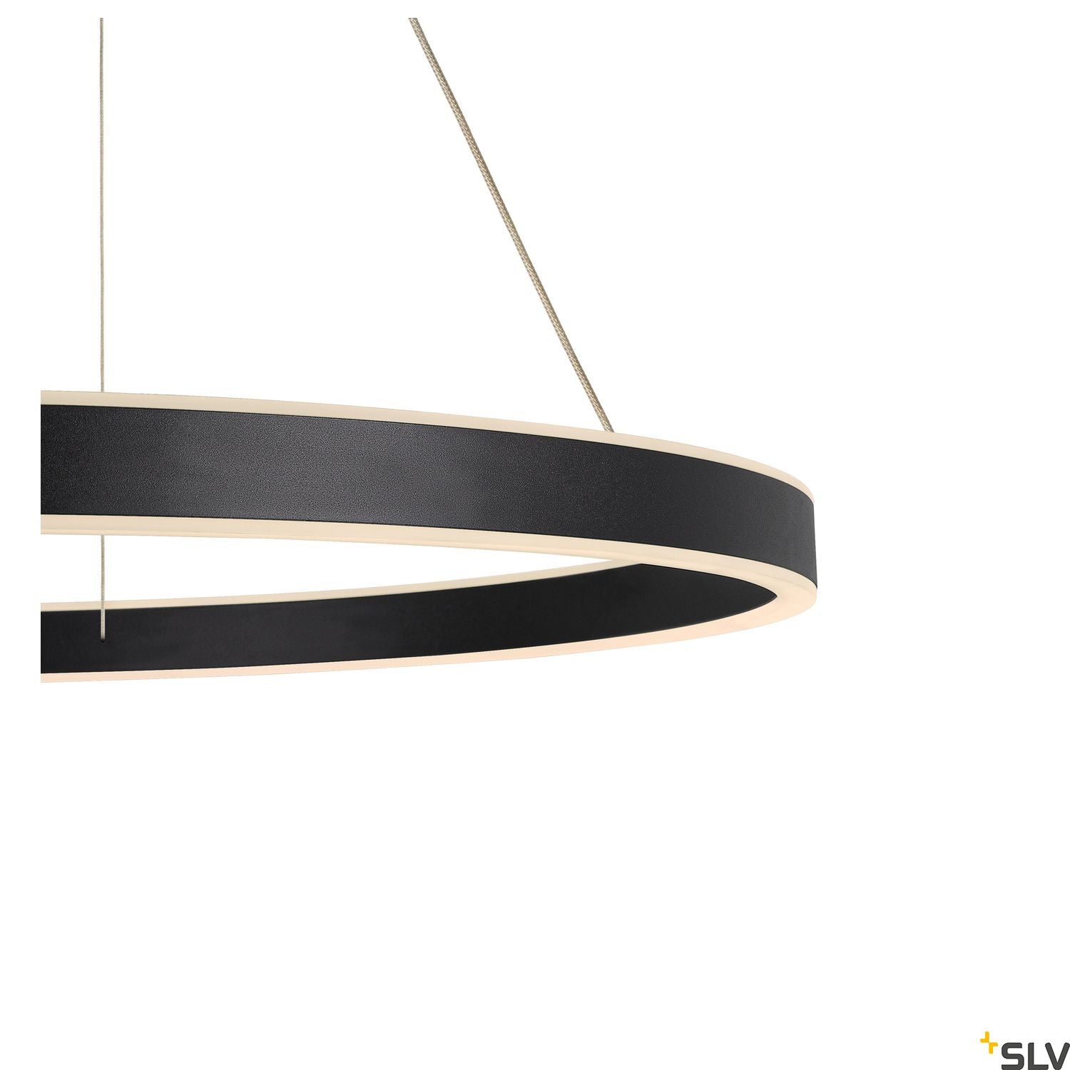 SLV ONE 80 PD DALI UP/DOWN Indoor LED pendant light black CCT switch 2700/3000K 1004763