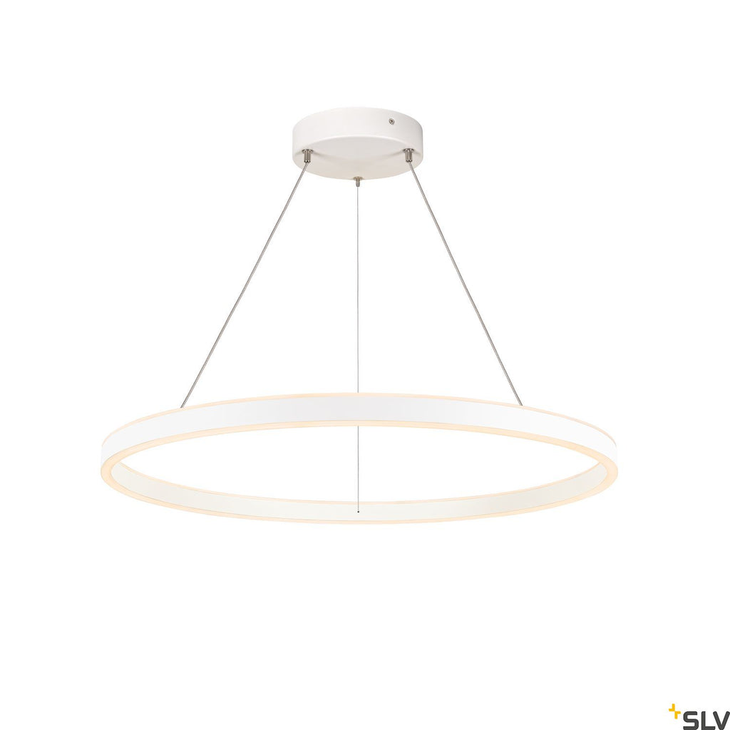 SLV ONE 80 PD DALI UP/DOWN Indoor LED pendant light white CCT switch 2700/3000K 1004764