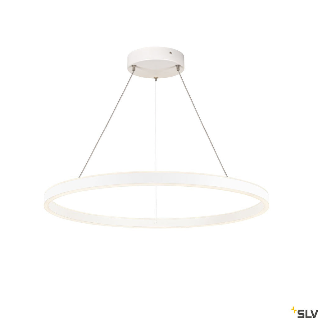 SLV ONE 80 PD DALI UP/DOWN Indoor LED pendant light white CCT switch 2700/3000K 1004764