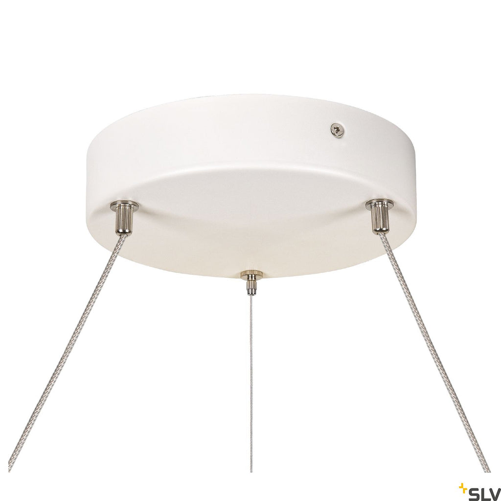SLV ONE 80 PD DALI UP/DOWN Indoor LED pendant light white CCT switch 2700/3000K 1004764