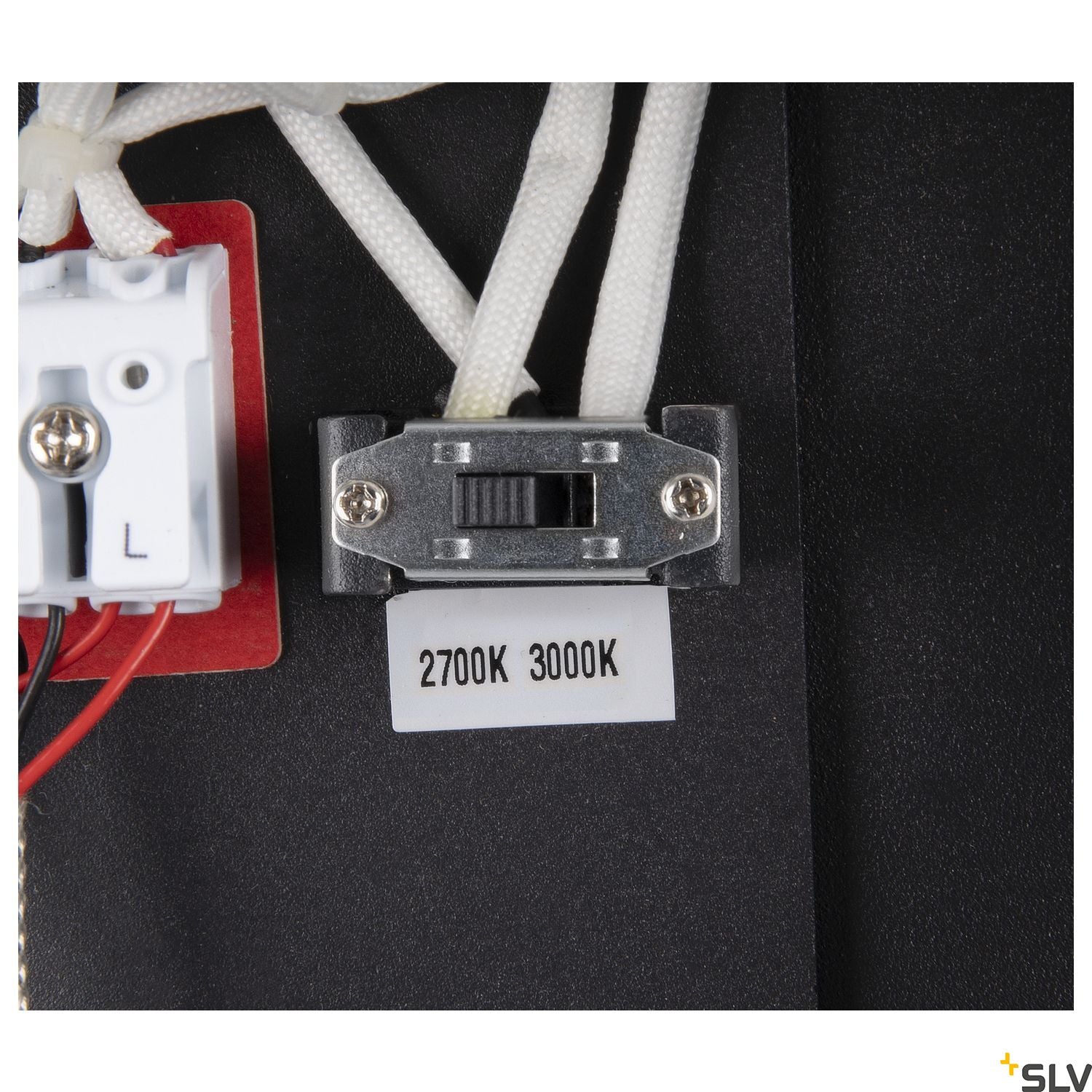 SLV ONE DOUBLE PD PHASE UP/DOWN Indoor LED pendant light black CCT switch 2700/3000K 1004765