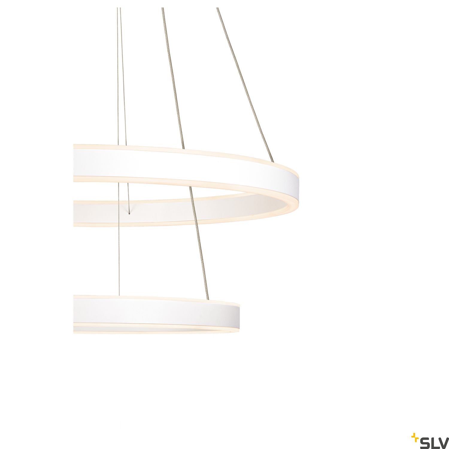 SLV ONE DOUBLE PD PHASE UP/DOWN Indoor LED pendant light black CCT switch 2700/3000K 1004766