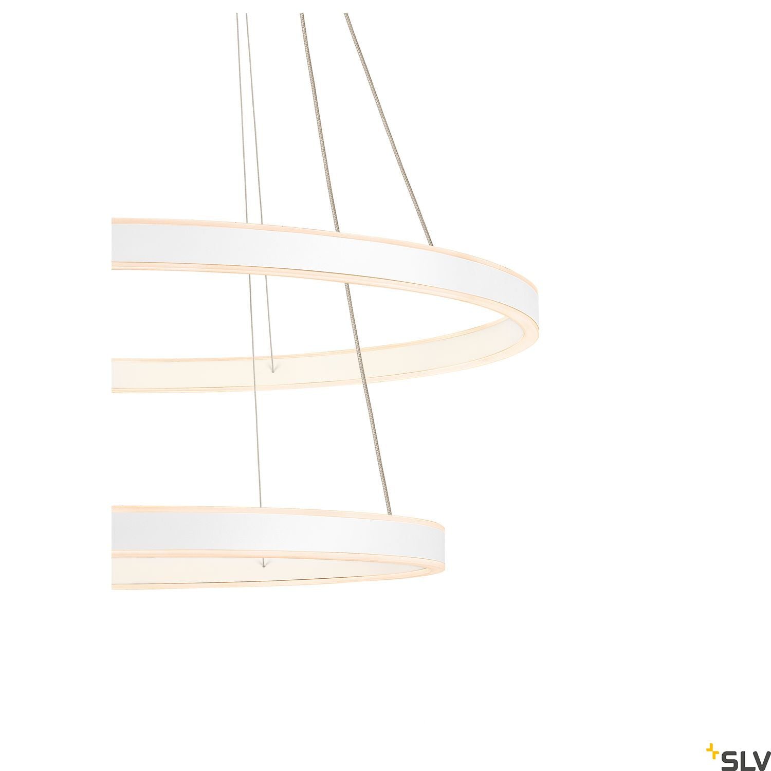 SLV ONE DOUBLE PD DALI UP/DOWN Indoor LED pendant light white CCT switch 2700/3000K 1004768