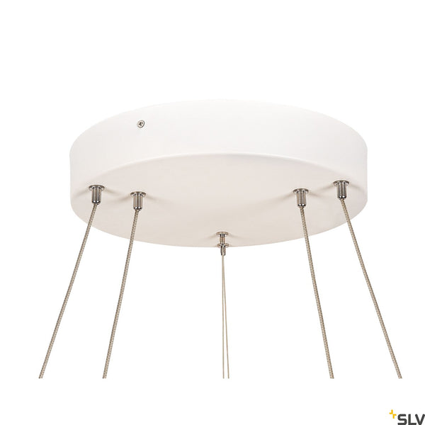SLV ONE DOUBLE PD DALI UP/DOWN Indoor LED pendant light white CCT switch 2700/3000K 1004768