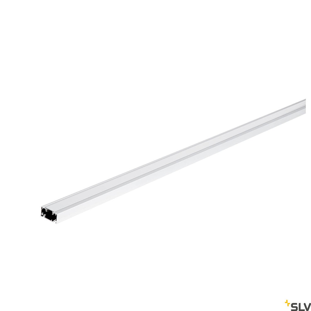 SLV 1-circuit mains-voltage track, surface-mounted, white, 2m 143021